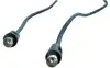 Kabel TV 9.5mm M-> 9.5mm M, 1.8 m,crni