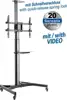 Transmedia Pedestal for LCD monitor. or flat screens 37“ - 70“ (94 - 178 cm)