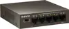 Switch Unmanaged, 5x10/100TX (4 PoE Plus 58W), ext. PSU, metalni