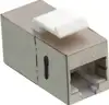 Roline VALUE RJ-45 Keystone Modular Coupler, Cat.6, STP, met