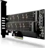 AXAGON PCEM2-D PCI-E 3.0 4x - DUAL M.2 SSD (NVMe + SATA)