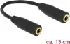 Adapter DELOCK, 3.5 mm stereo audio jack (Ž) na 3.5 mm stere