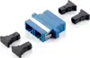 Opt. adapter SC duplex Ž/Ž, singlemode OS2, plavi
