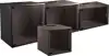 Ormar zidni 19" 1-djelni 9U - 535(š)x440(v)x450(d) mm, crni (RAL 9005), rastavljen