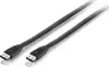 eSATA kabel 7-pin. M/M 2,0m, dvostruko oklopljen, crni
