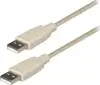 Transmedia USB 2.0 AA, 3m beige