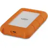 Lacie 4TB Rugged USB-C - Silver/Orange, STFR4000800