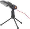 Gembird Desktop microphone with a tripod, black