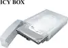 Eksterno kućište ICY BOX IB-AC602a, 3.5" SATA, prozirno