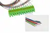 NFO Fiber optic pigtail SC UPC, SM, G.657A1, 900um, 1m