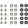 Gembird 19'' rack mounting set (bolt, nut, washer), 50 pcs set