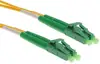 NFO Patch cord, LC APC-LC APC, Singlemode 9 125, G.657A1, 3mm, Duplex, 5m