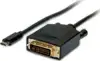 Roline VALUE USB3.1 USB-C - DVI kabel, M/M, 1.0m