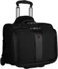 Wenger Patriot 2 torba za 17", dodatni slim case za 15.6" prijenosnik sa kotačima, crna