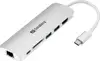 Sandberg USB-C Dock HDMI + LAN + SD + USB, 61W