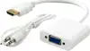BIT FORCE adapter HDMI-VGA M/F+Audio