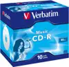 CD-R Verbatim, Kapacitet 700MB, 10 komada, Audio Colour LiveIt