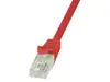 U/UTP prespojni kabel Cat.6 PVC CCA AWG24, crveni, 3,0 m