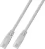U/UTP prespojni kabel Cat.6 PVC CCA AWG24, bijeli, 1,5 m