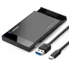 Ugreen 2.5 HDD kućište USB-C ulaz crna