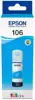 Tinta 106 EcoTank Cyan ink bottle L7160/7180