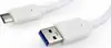 Gembird USB 3.0 AM to Type-C cable (AM CM), 1 m, white