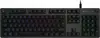 Tipkovnica Logitech G512 Carbon, RGB, mehanička, GX Red Linear, US layout, crna