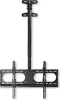Nosač za TV stropni NEDIS TVCM1350BK (42" - 65"), 45kg, nagib 15°, rotacija 180°
