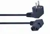 Gembird Power cord (right angled C13), VDE approved, 1,8m