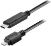 Transmedia USB type C plug - USB 2.0 type B Micro B plug, 2,0 m