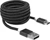 BIT FORCE presvučeni kabel USB A-MICRO USB M/M 1,5m crni