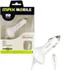 MAXMOBILE AUTO PUNJAČ ZA APPLE iPhone 5/6/7/8.. white 1000mah MFI Apple