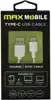 MAXMOBILE DATA KABEL USB 2.0 TYPE C 1m bijeli