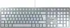 Cherry KC-6000 Slim tipkovnica, USB, bijela/srebrna
