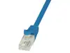 U/UTP prespojni kabel Cat.6 PVC CCA AWG24, plavi, 0,25 m