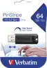 Verbatim USB3.0 Store'n'Go PinStripe 64GB, crni