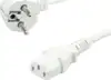 Roline VALUE naponski kabel, ravni IEC 320-C13 konektor, bijeli, 1.8m