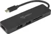 SBOX 5u1 adapter USB-C - HDMI/USB-3.0/SD+TF