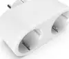 WOOX WiFi Smart dupla utičnica, 16A/3680W, WooxHome app, glasovna kontrola - Alexa & Google Assistant, Wi-Fi kontrola