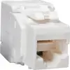 Modul Keystone RJ45 Cat.6 UTP, tool less, bijeli, s protuprašnim poklopcem