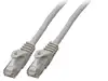 U/UTP prespojni kabel Cat.6 LSZH CCA AWG24, sivi, 0,5 m