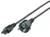 Kabel za napajanje, IEC320 C5 Ž ravni -> Schuko M ravni 5,0 