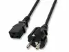 Kabel za napajanje, IEC320 C19 Ž ravni -> Schuko M ravni 3,0