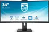 Monitor Philips 34", 346P1CRH, WQHD, DP, HDMI, USB-C, 100H