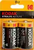 KODAK XTRALIFE ALKALINE D LR20 x2