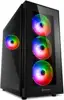 Sharkoon TG5 PRO RGB Midi Tower ATX kućište, bez napajanja, prozirna prednja/bočna stranica, prednji/stražnji ventilatori 4×120mm, crno