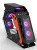 NaviaTec HERO XL Gaming Case ATX, Tempered Glass, RGB fans