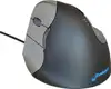 Evoluent VerticalMouse 4 Left - mouse - USB - gray, silver