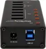 StarTech.com 7 Port USB 3.0 Charging Hub - 4 x USB-A, 3 x USB-A Dedicated Charging Ports - Powered Mountable USB Charging Station (ST4300U3C3) - hub - 4 ports