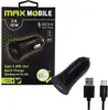 MAXMOBILE AUTO ADAPTER USB SC-106 QC 3.0,18W QUICK CHARGE 3A + TYPE C crni